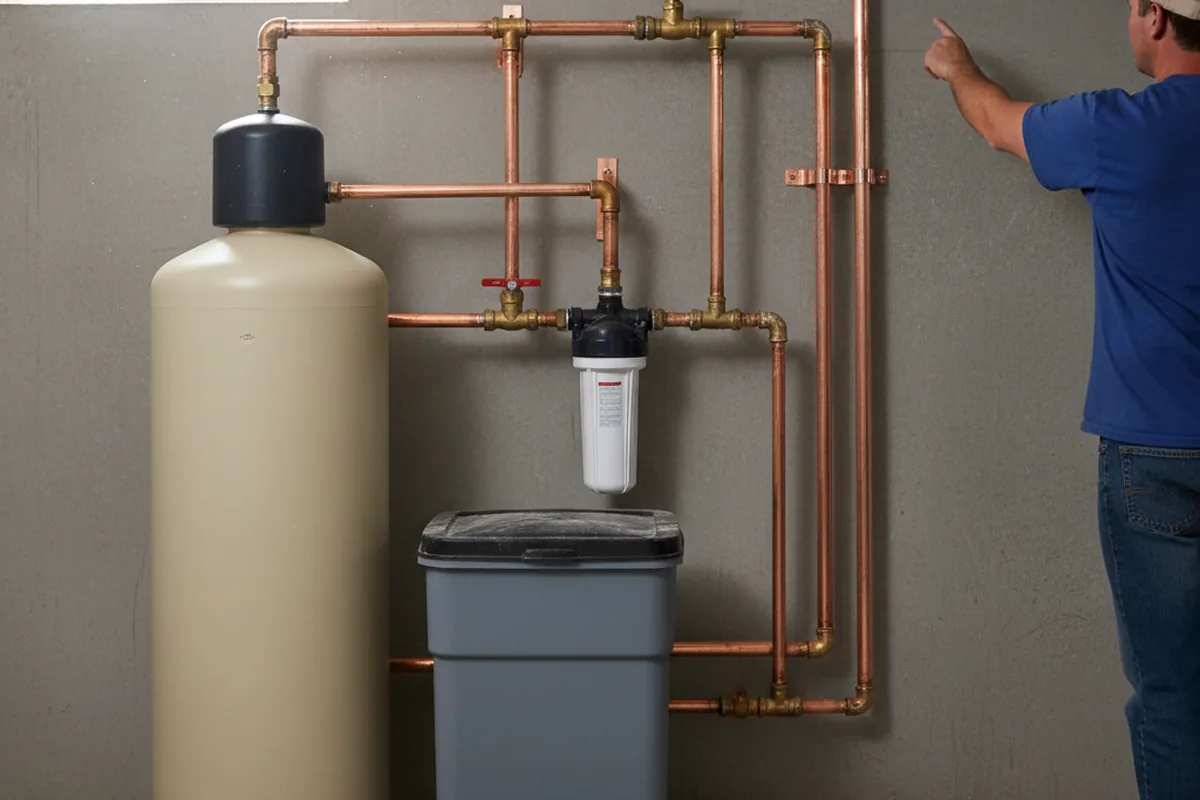 Whole-house water treatment system installed in Stoddard